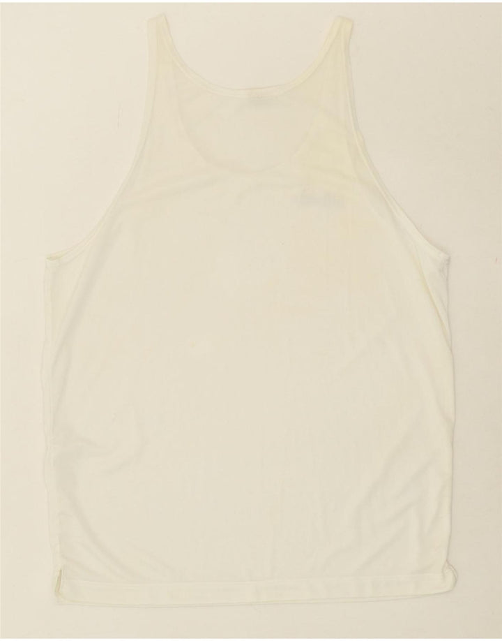 ELLESSE Mens Vest Top XL Off White Vintage Ellesse and Second-Hand Ellesse from Messina Hembry 