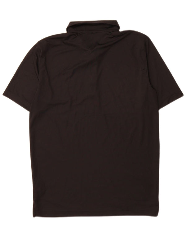 Camisa polo masculina Puma médio preto poliéster