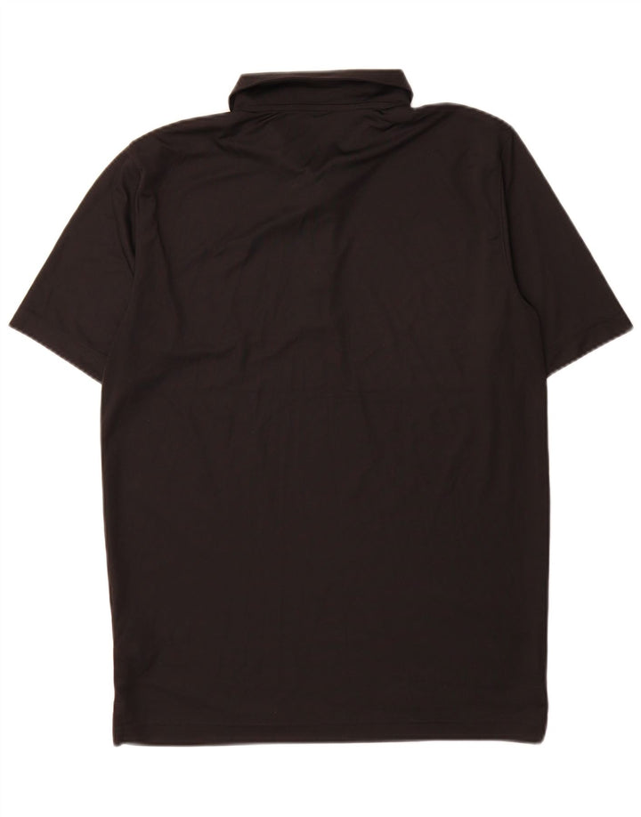 Camisa polo masculina Puma médio preto poliéster