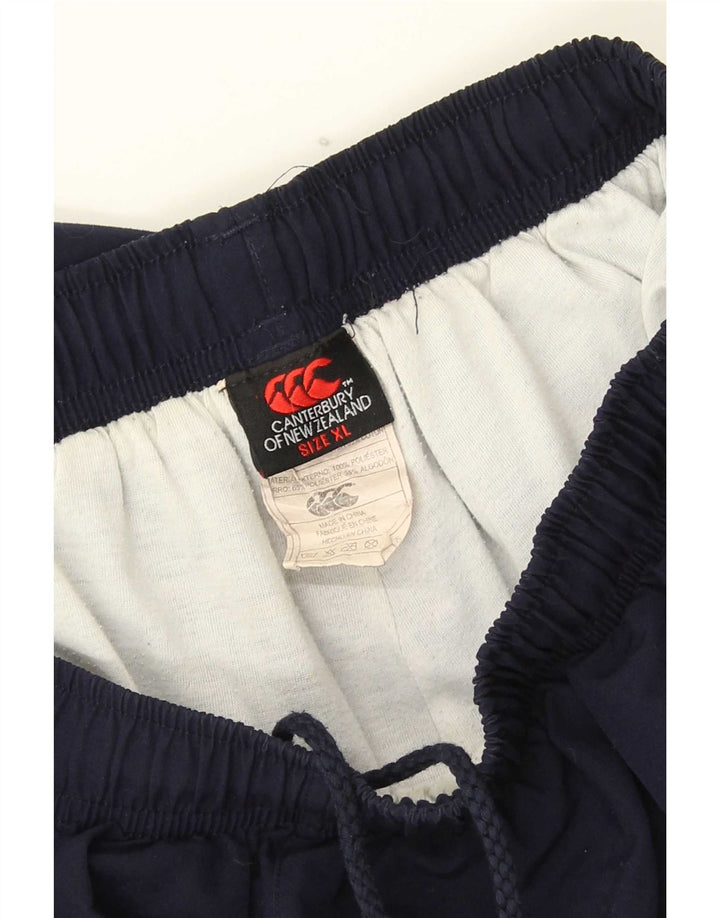 Calça de treino masculina Canterbury Joggers XL azul marinho poliéster