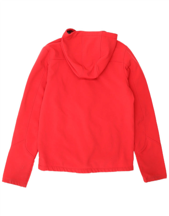 Jaqueta corta-vento com capuz para meninos MOUNTAIN WAREHOUSE 12-13 anos vermelho