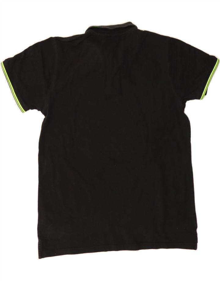 U.S. POLO ASSN. Mens Polo Shirt XL Black Cotton Vintage U.S. Polo Assn. and Second-Hand U.S. Polo Assn. from Messina Hembry 