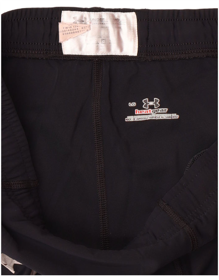 Calça de treino feminina UNDER ARMOUR Heat Gear Reino Unido 14 grande azul marinho