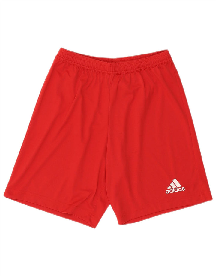 Adidas Mens Aeroready Sport Shorts Pequeno Poliéster Vermelho