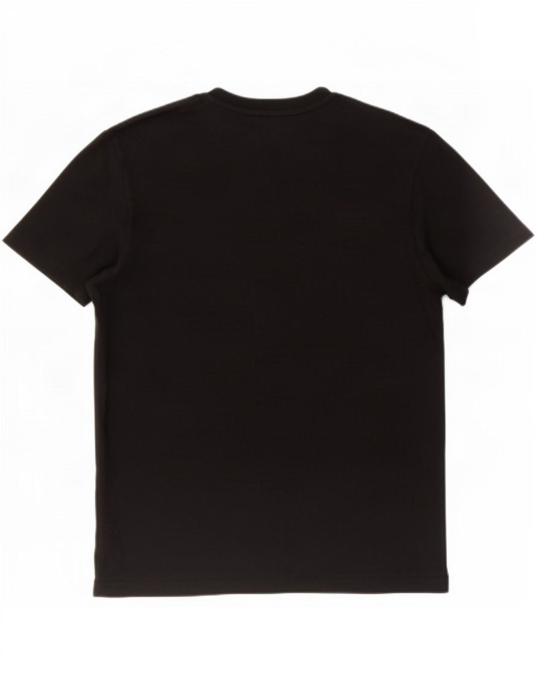 Camiseta masculina Lyle & Scott pequena preta poliéster