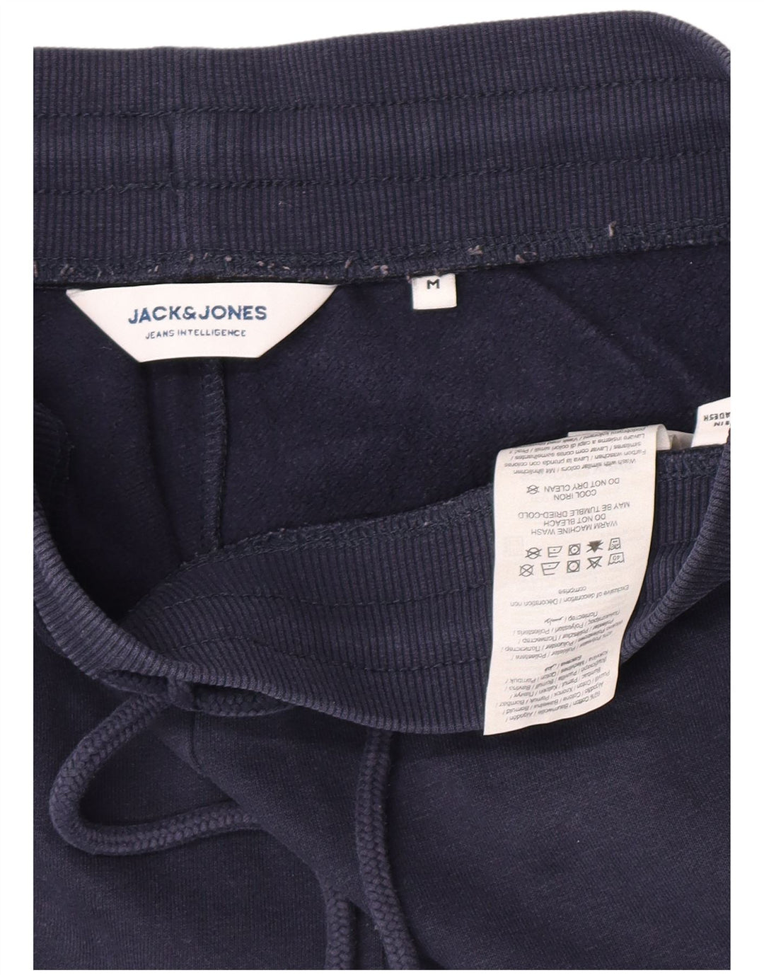 Calça de treino masculina Jack & Jones Graphic Joggers médio azul marinho