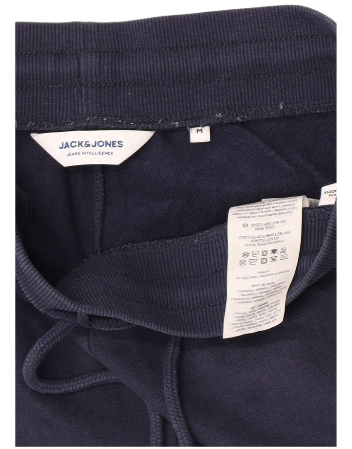 Calça de treino masculina Jack & Jones Graphic Joggers médio azul marinho