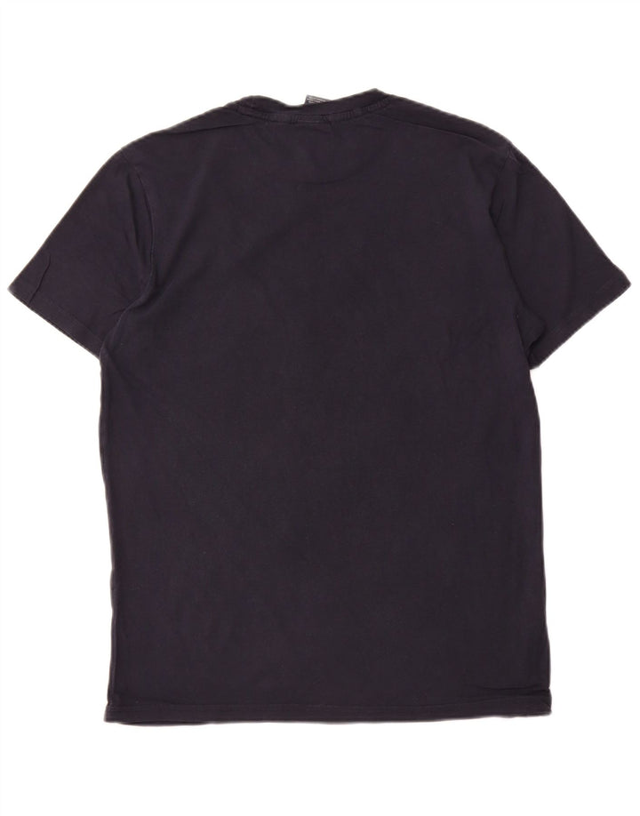Camiseta gráfica masculina CHAMPION Top médio azul marinho