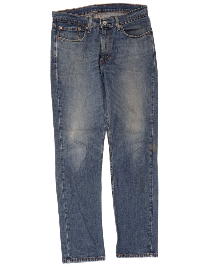 Levi's Masculino 511 Slim Jeans W32 L32 Azul Algodão