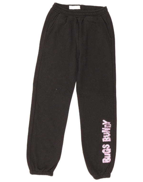 Zara Girls Looney Tunes Calça de treino Joggers 13-14 anos Preto