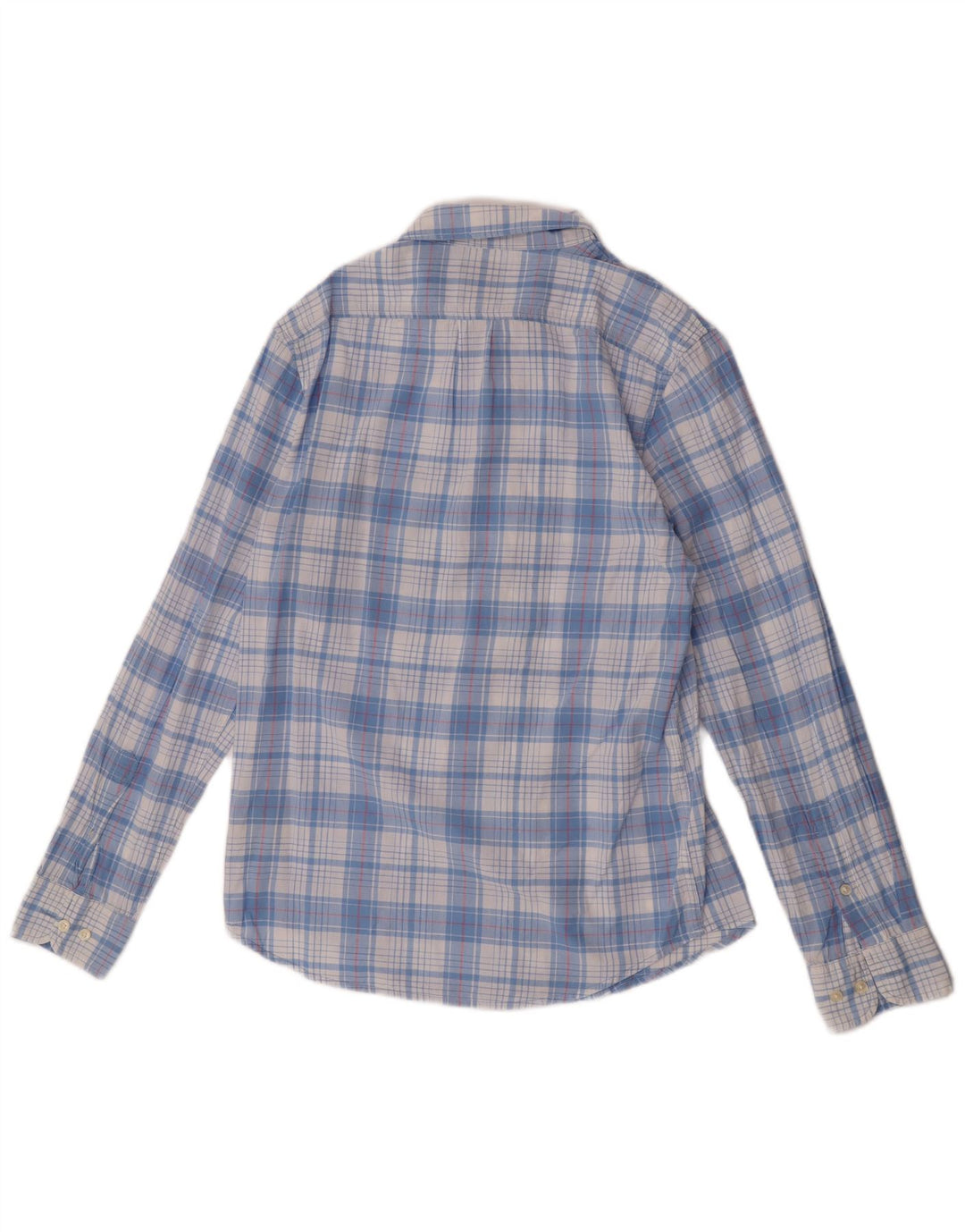Camisa masculina Lee Regular Fit de algodão xadrez azul médio