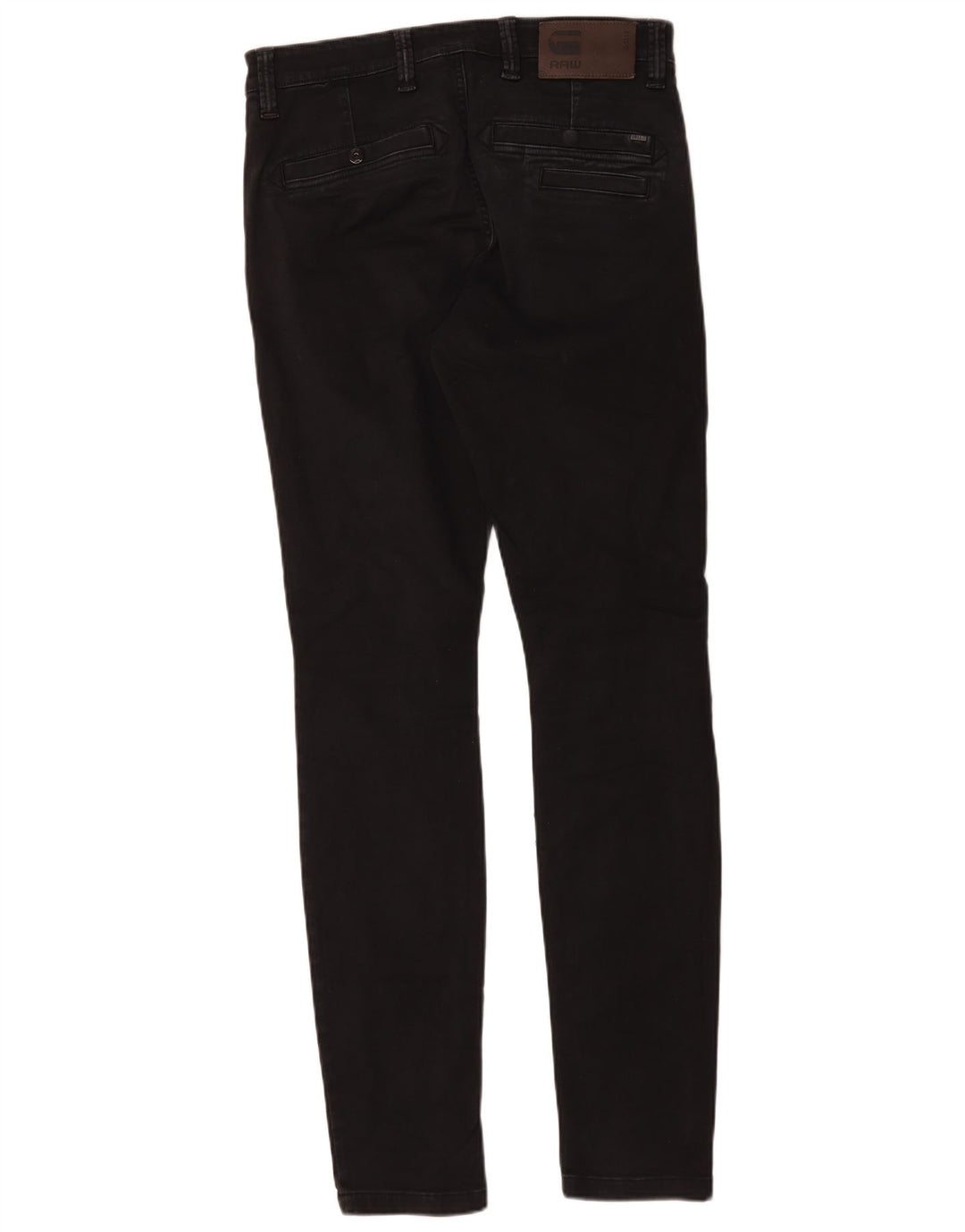 G-Star Mens Jeans Slim W32 L36 Algodão Preto