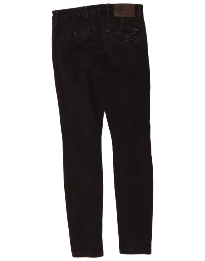 G-Star Mens Jeans Slim W32 L36 Algodão Preto
