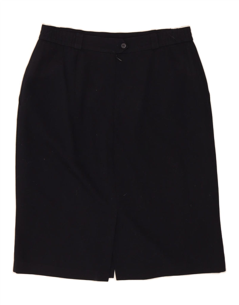 BASLER Womens Straight Skirt UK 18 XL W34  Black Vintage Basler and Second-Hand Basler from Messina Hembry 