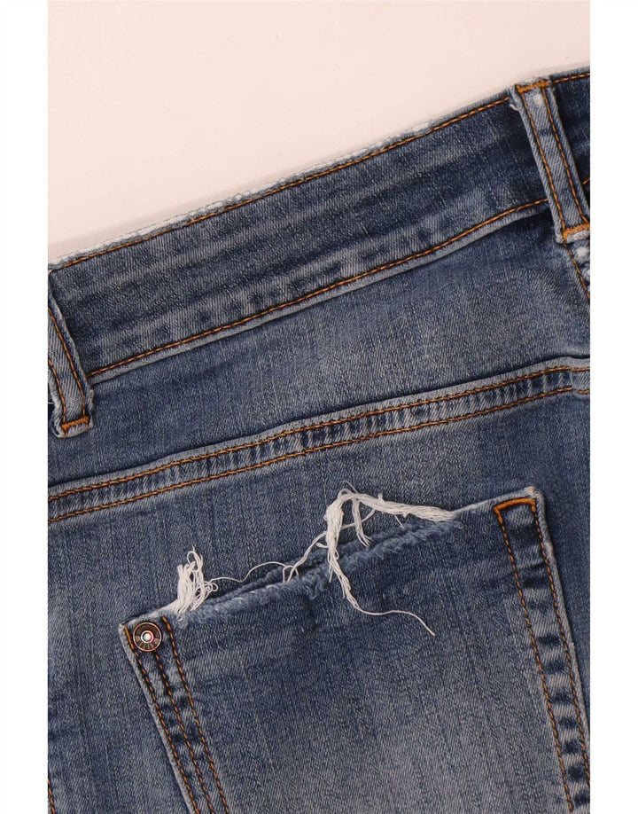Calça jeans skinny feminina Zara W28 L27 azul