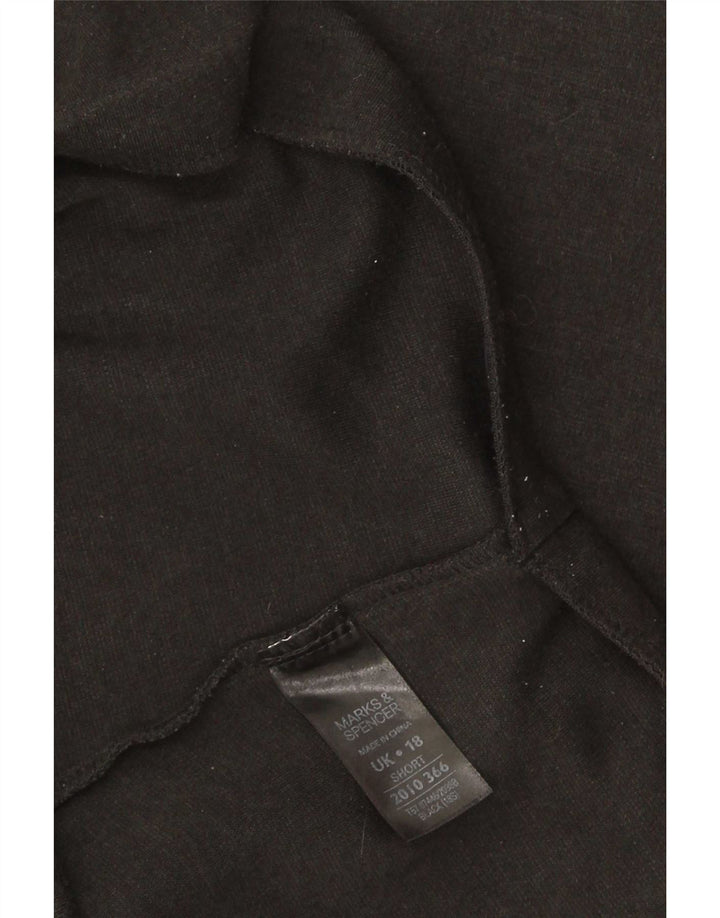 Leggings femininas Marks & Spencer UK 18 XL pretas