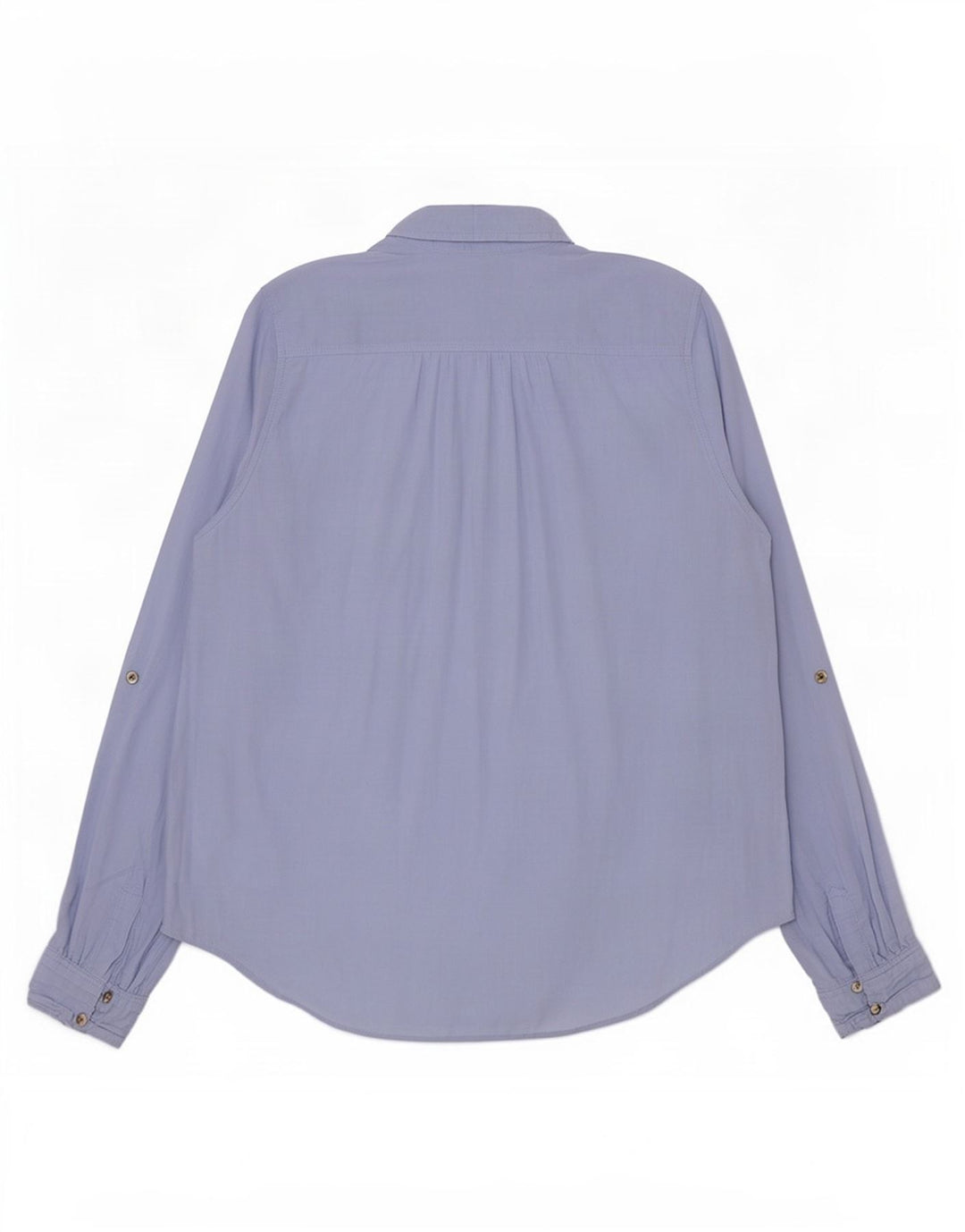 Pulôver feminino Hollister Reino Unido 14 algodão azul médio