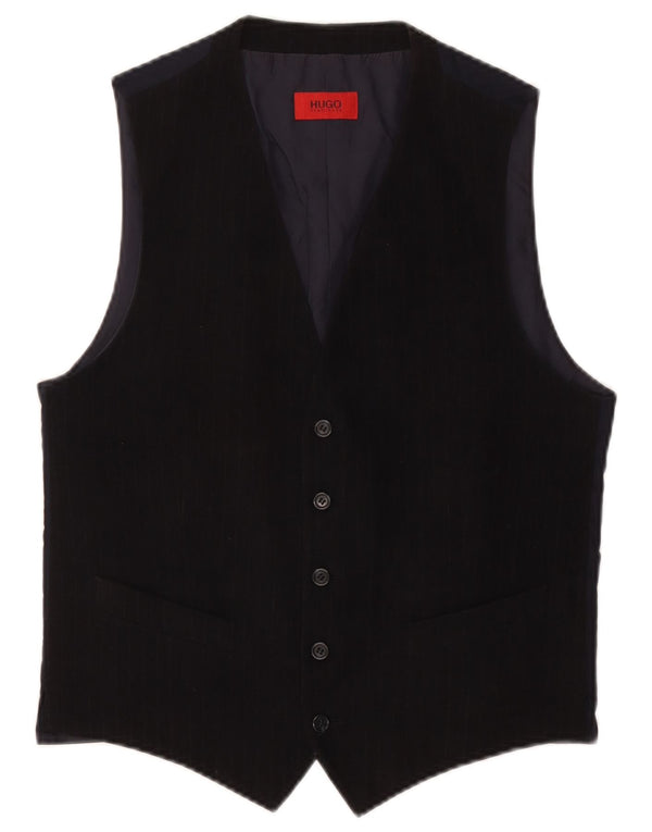Colete masculino Hugo Boss pequeno azul marinho