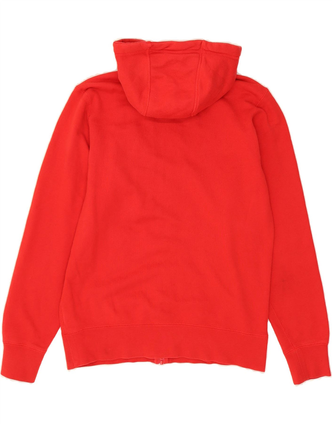 Suéter masculino Nike Graphic Zip com capuz médio algodão vermelho