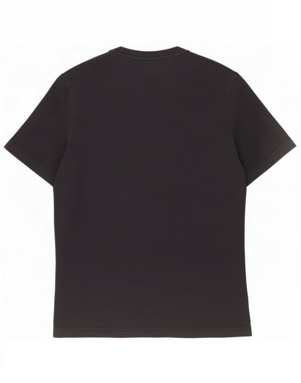 Calvin Klein Jeans Camiseta masculina gráfica Top Médio Preto