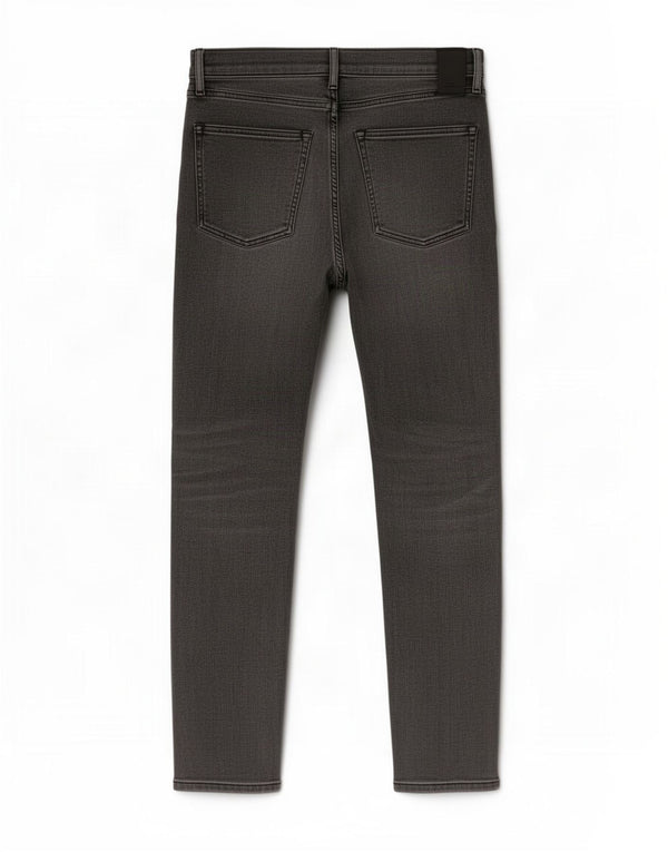 Zara Mens Skinny Jeans EU 42 Grande W32 L30 Cinza Algodão
