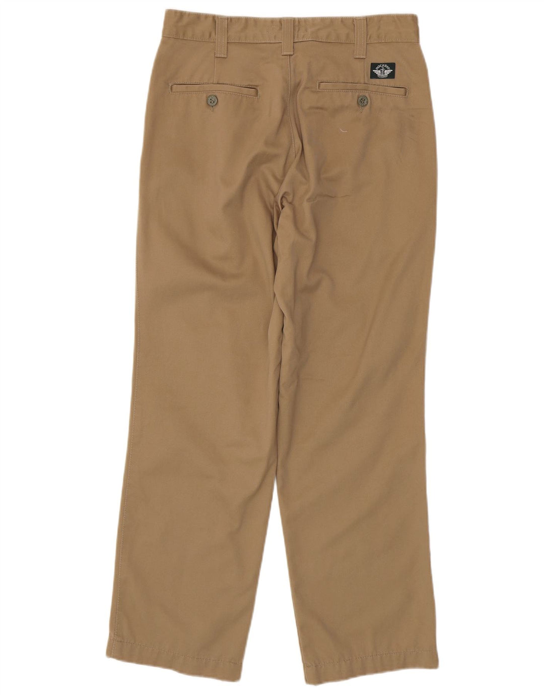 DOCKERS Calça Chino Masculina Reta W31 L30 Algodão Bege