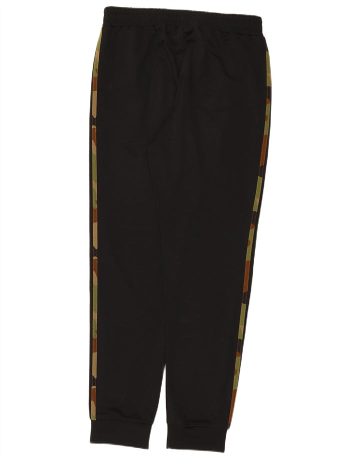 Adidas feminino gráfico agasalho calças joggers médio preto colorblock