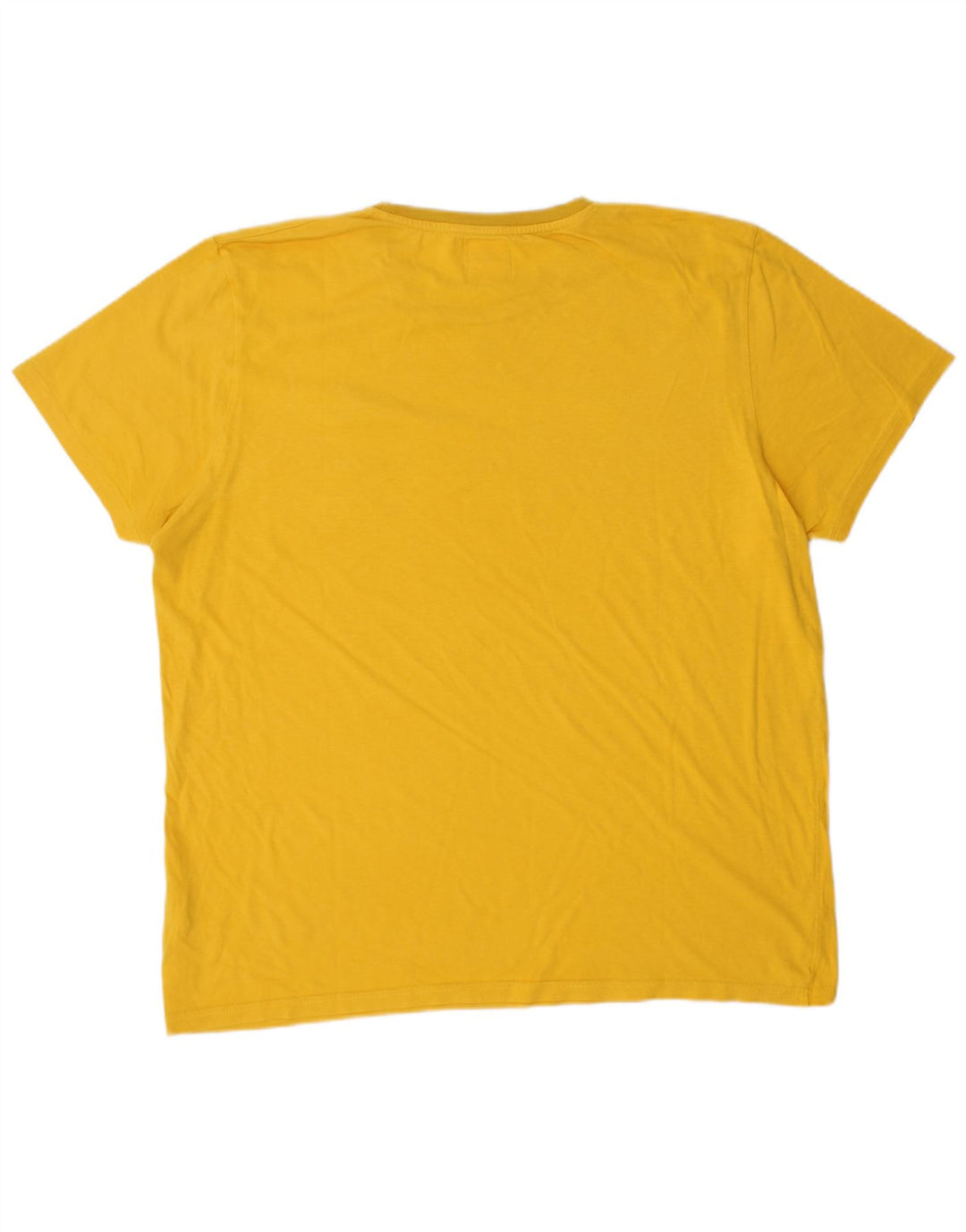 Camiseta masculina KAPPA Top 2XL algodão amarelo