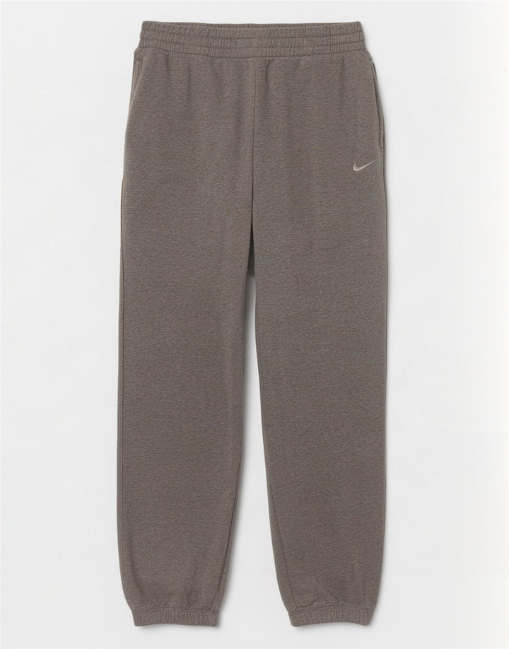 Calça de treino masculina Nike Joggers pequeno cinza manchado de algodão