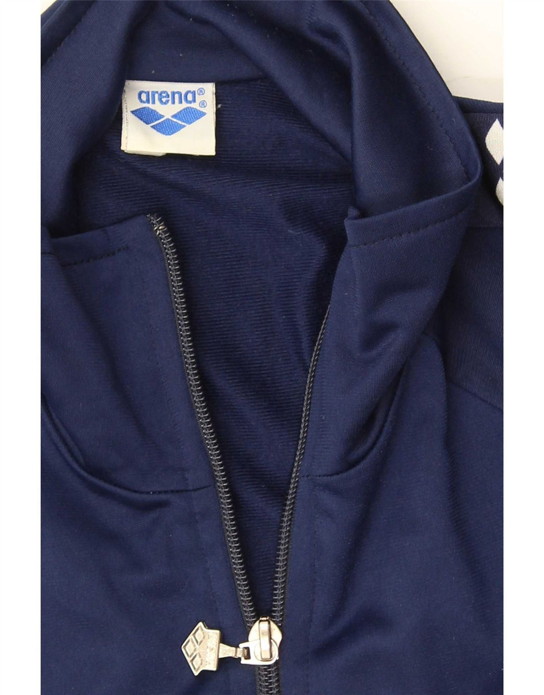 Arena Mens Graphic Tracksuit Top Jaqueta XL Azul Marinho Colourblock Poliéster