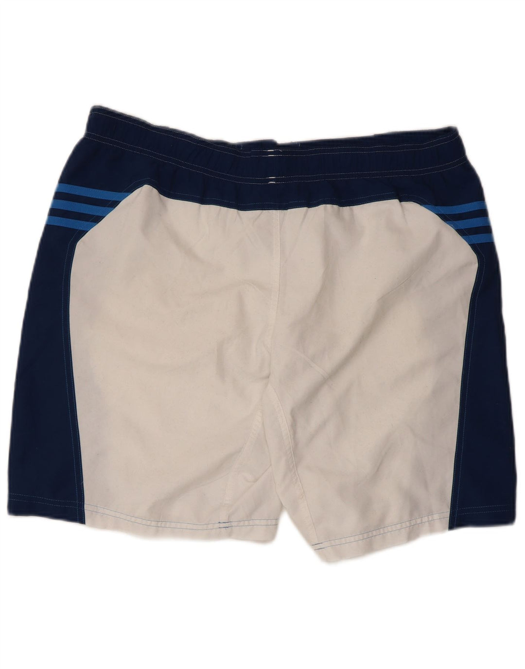 Shorts de natação masculinos Adidas Graphic grande poliéster branco colorido