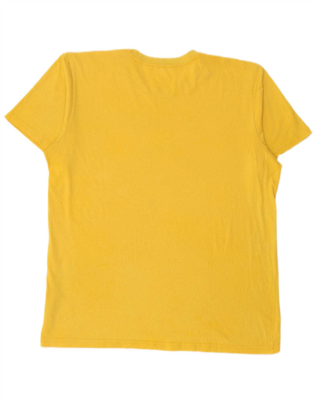 Camiseta masculina Adidas Golden State Warriors com estampa gráfica grande de algodão amarelo