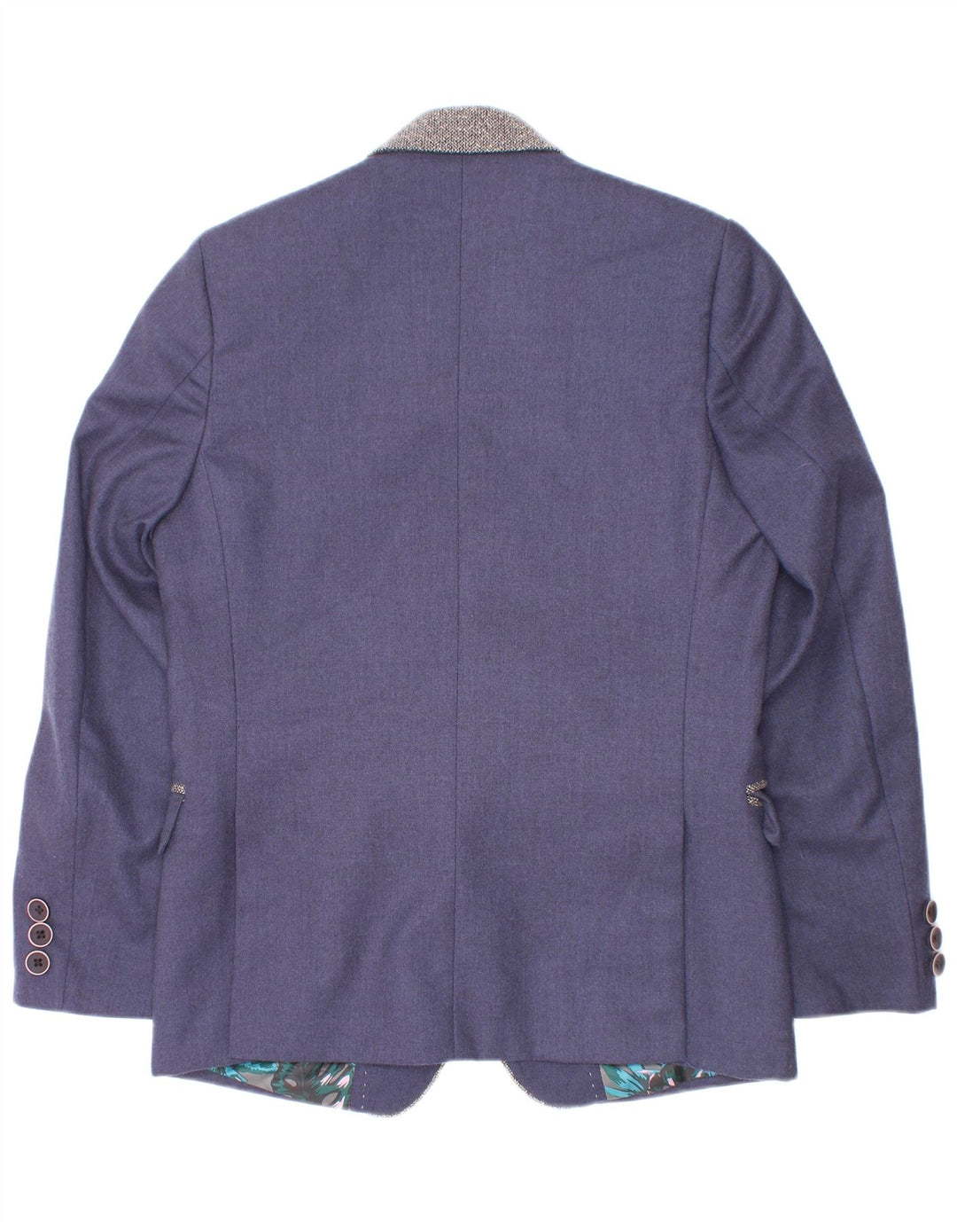 JP 1880 Jaqueta Blazer Masculina com 2 Botões 4-5 Anos Poliéster Azul Marinho