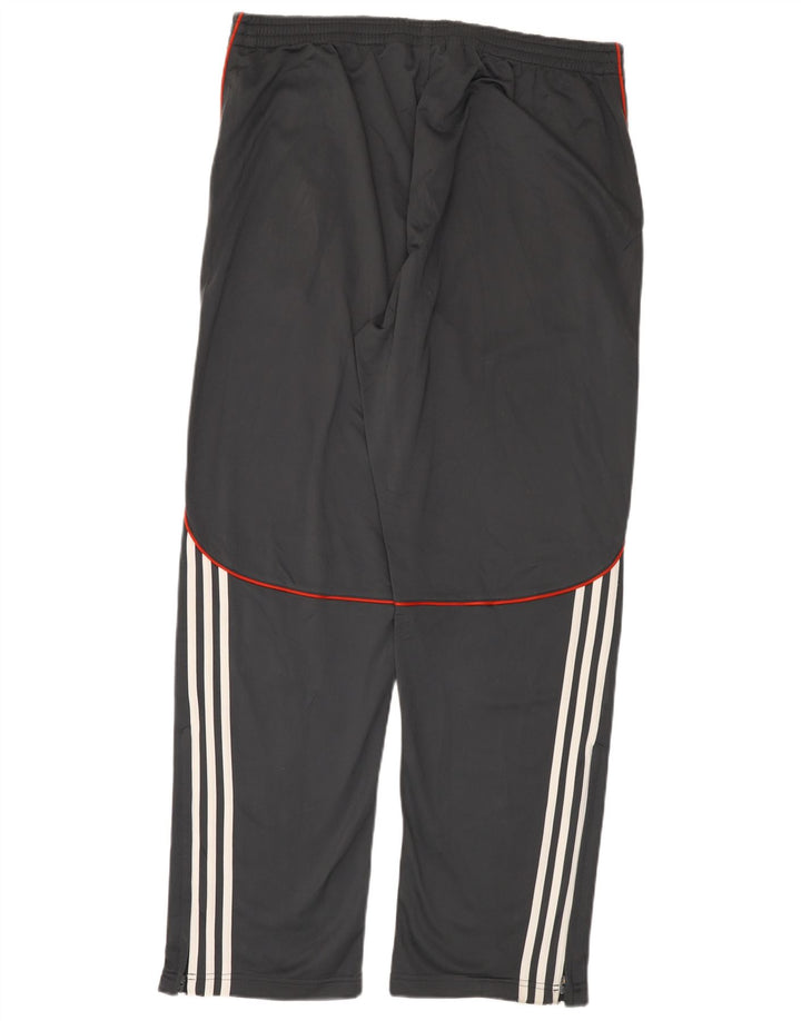 Calças de treino masculinas ADIDAS XL cinza poliéster