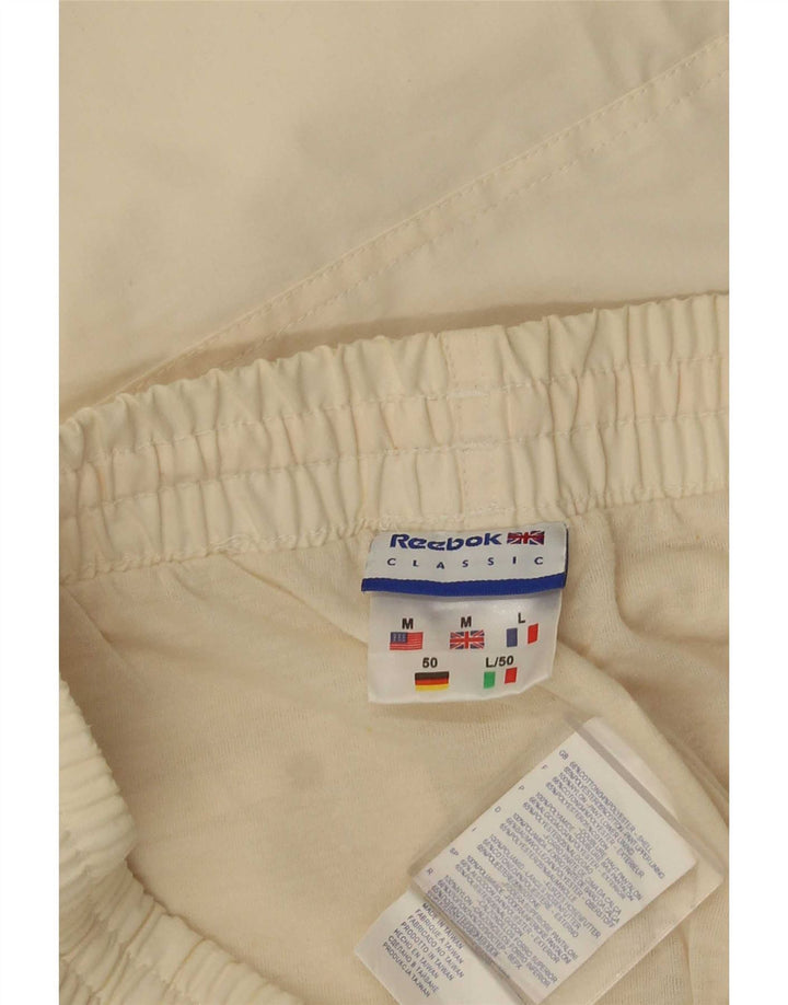 Bermuda masculina Reebok Sport Shorts médio bege algodão