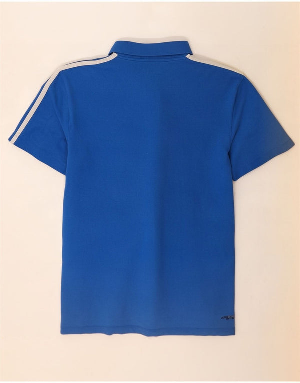Adidas Mens Clima 365 Polo Shirt 2XL Azul Algodão