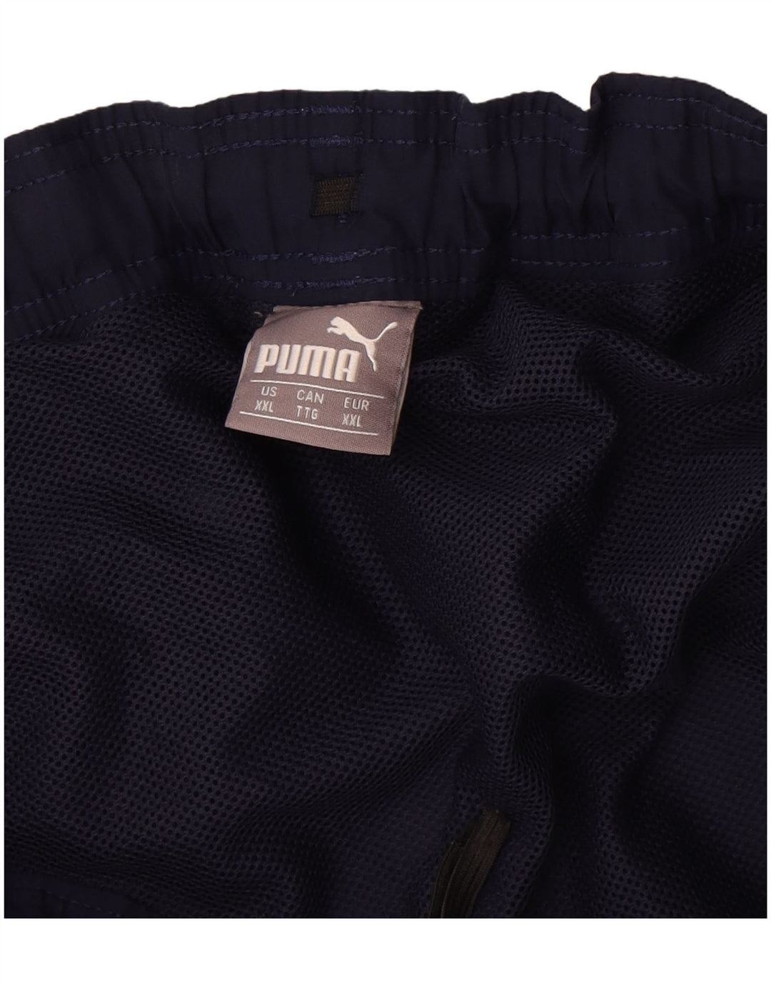 Shorts esportivos masculinos Puma 2XL azul marinho
