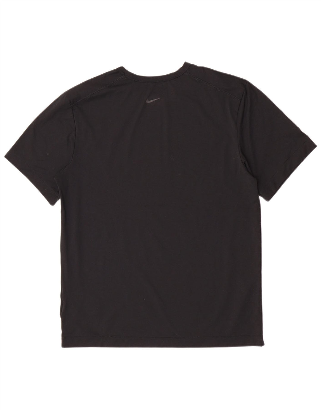 Camiseta Nike Masculina Dri Fit Graphic Top Médio Preto Poliéster