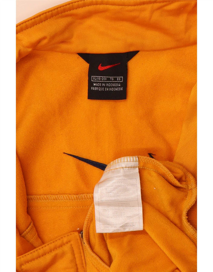 Jaqueta Nike Boys Tracksuit Top 13-14 Anos XL Amarelo Poliéster
