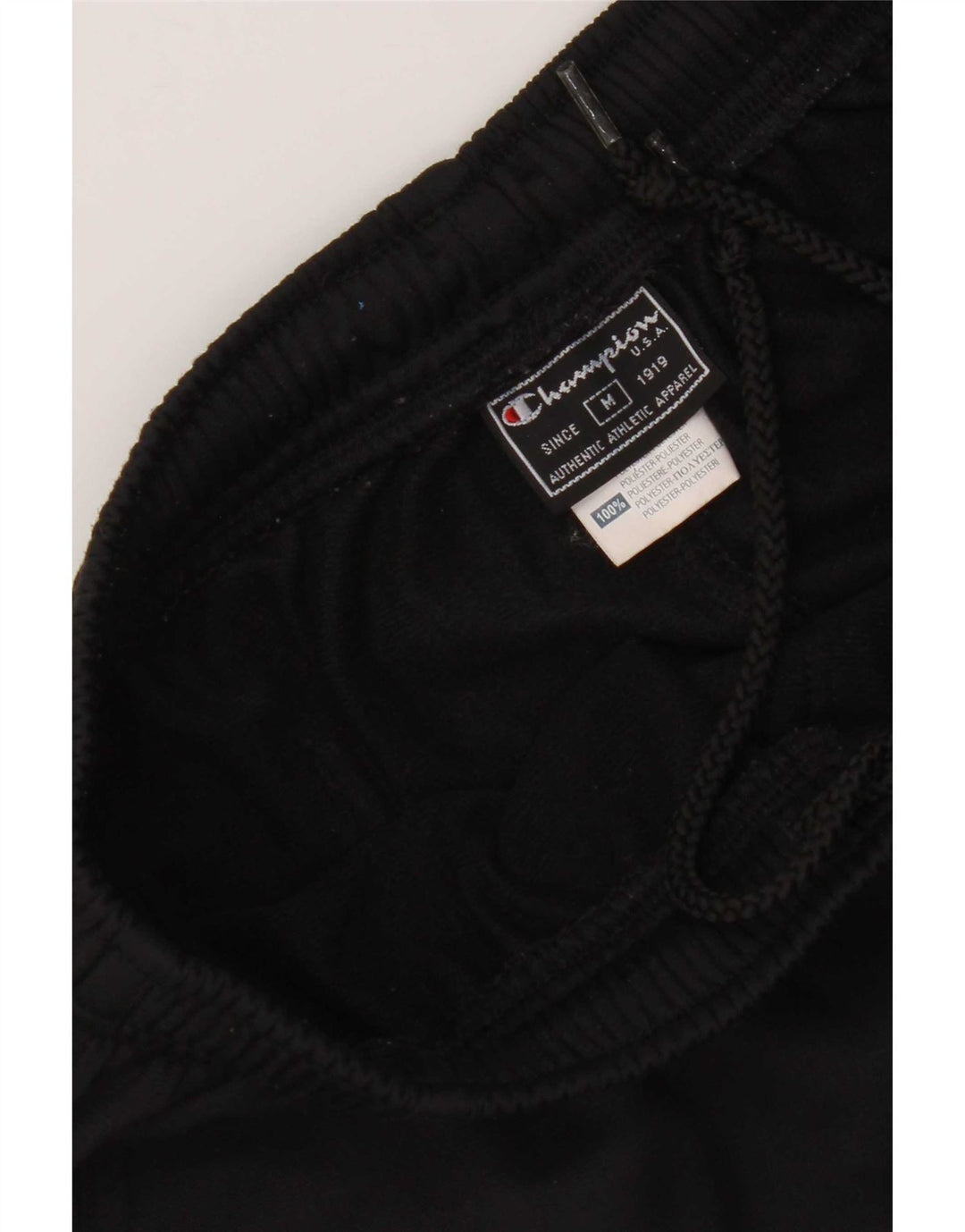 Calça de treino feminina Champion UK 12 poliéster preto médio