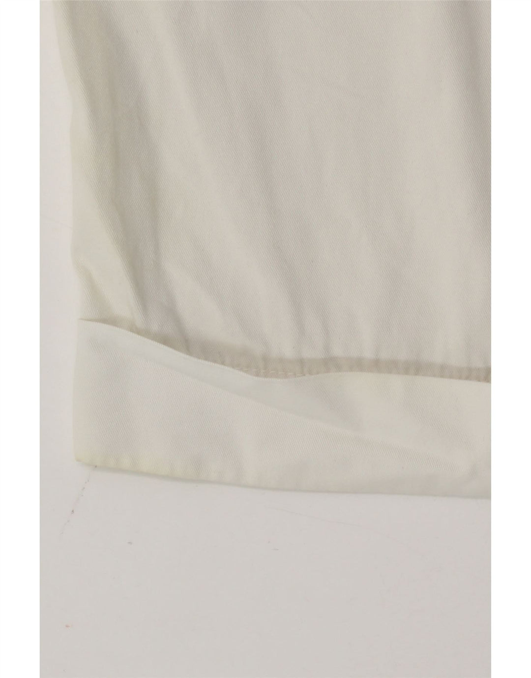Shorts Chino Feminino Benetton IT 42 Médio W30 Algodão Branco