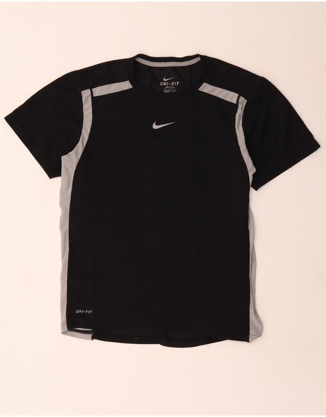 Camiseta Nike Masculina Dri Fit Top UK 38/40 Médio Preto Colourblock Poliéster