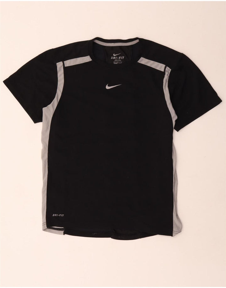 Camiseta Nike Masculina Dri Fit Top UK 38/40 Médio Preto Colourblock Poliéster