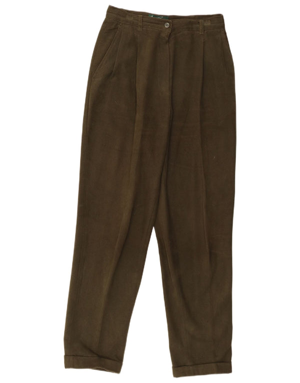 Calça Chino Feminina Henry Cottons IT 42 Médio W28 L29 Algodão Cáqui