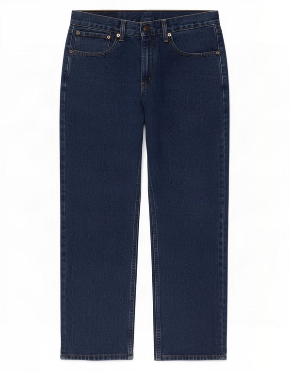 Levi's Masculino 753 Straight Jeans W32 L30 Azul Marinho Algodão