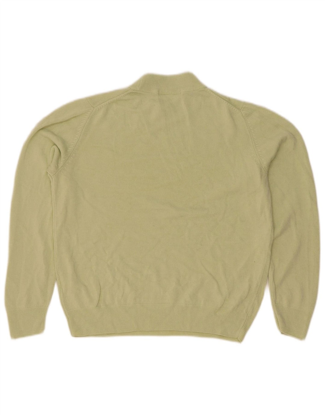 Suéter feminino Marks & Spencer com gola tartaruga e gola redonda Reino Unido 12 verde médio
