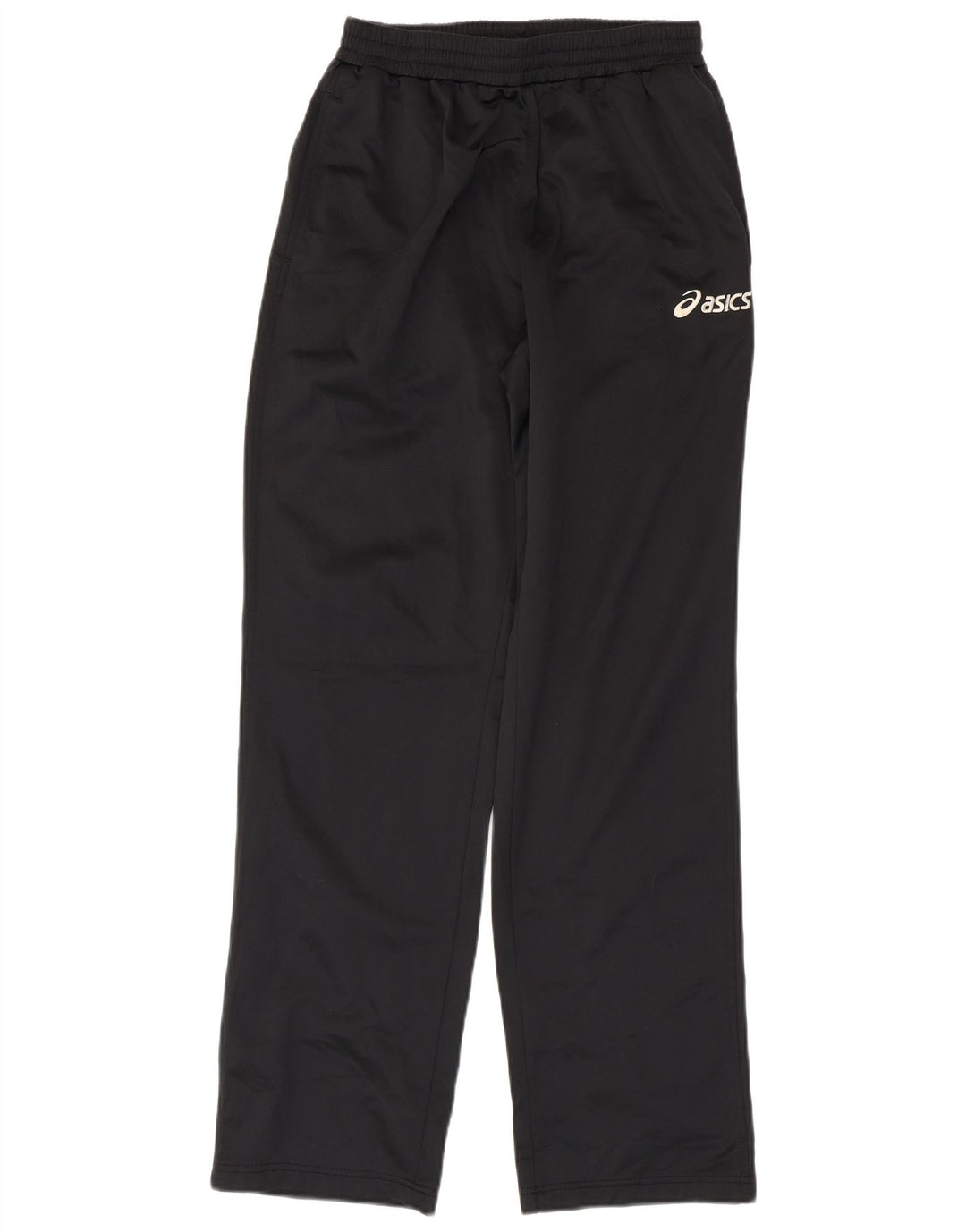 Calça de treino feminina Asics UK 14 grande poliéster preto