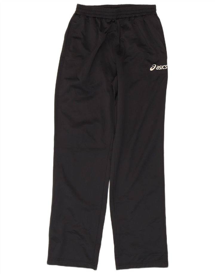 Calça de treino feminina Asics UK 14 grande poliéster preto