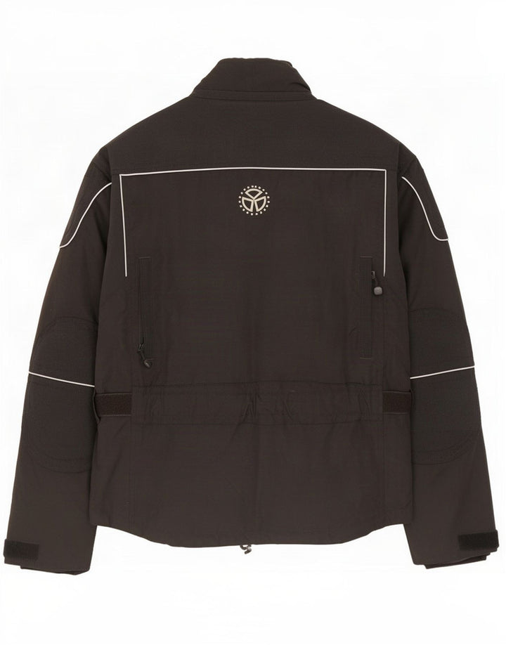 Advanced Experience Mens Racer Jacket UK 40 Grande Poliéster Preto