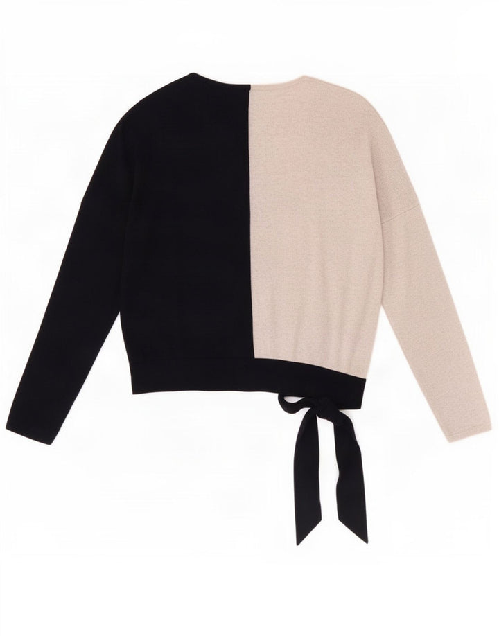 Suéter cardigã feminino oversized Phase Eight Reino Unido 14 azul marinho médio